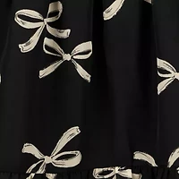 Carter's Little & Big Kid Girls Long Sleeve Cuffed A-Line Dress