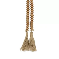 Cheungs Akaida Wooden Abacus Styled Tassel Handmade Tabletop Decor