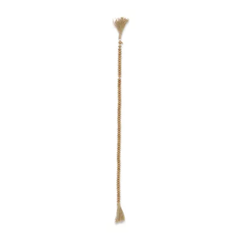 Cheungs Akaida Wooden Abacus Styled Tassel Handmade Tabletop Decor