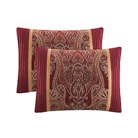 Broadhaven Lancaster Chenille 7-pc. Midweight Embellished Comforter Set
