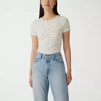 Levi's® Honey Womens Crew Neck Short Sleeve T-Shirt