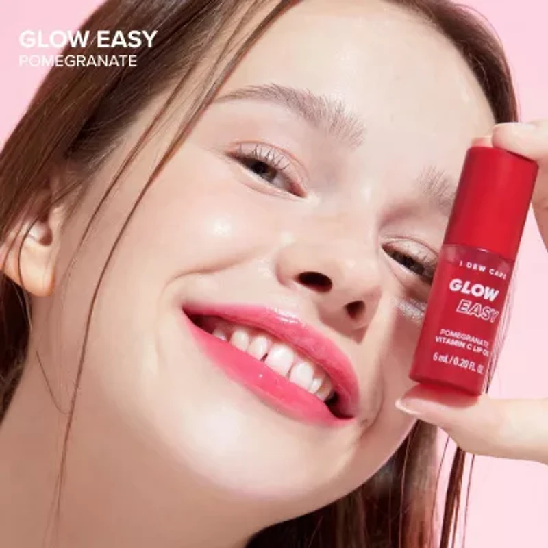 I Dew Care Glow Easy Lip Oil-Pomegranate