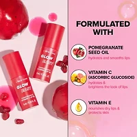 I Dew Care Glow Easy Lip Oil-Pomegranate