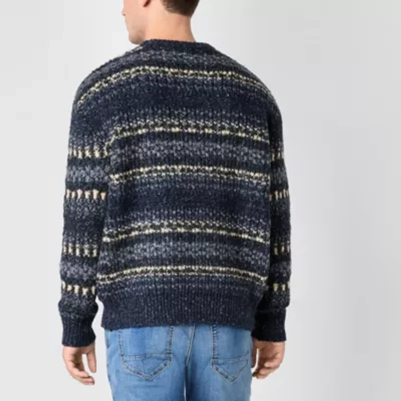 Arizona Mens Oversized Long Sleeve Pullover Sweater