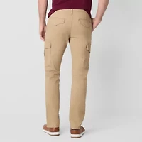 U.S. Polo Assn. Hollywood Mens Stretch Fabric Slim Fit Cargo Pant