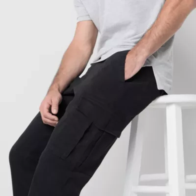 U.S. Polo Assn. Hollywood Mens Stretch Fabric Slim Fit Cargo Pant