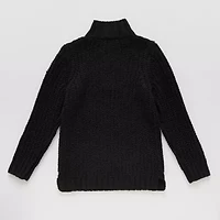 Thereabouts Little & Big Kid Girls Long Sleeve Pullover Sweater