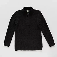 Thereabouts Little & Big Kid Girls Long Sleeve Pullover Sweater