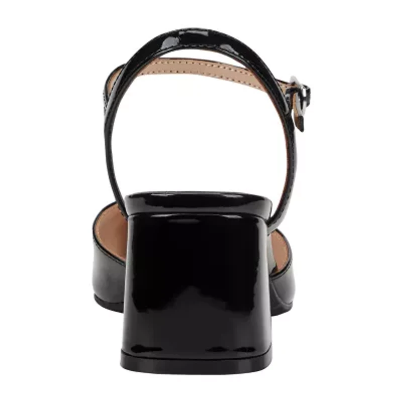 Unisa Trinas Womens Pointed Closed Toe Block Heel Pumps