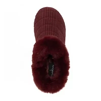Cuddl Duds Corduroy Womens Clog Slippers