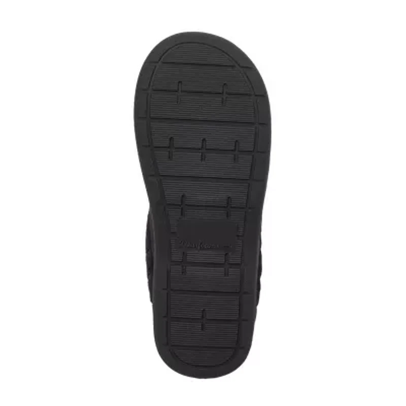 Dearfoams Darcy Velour Womens Memory Foam Clog Slippers