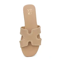 Yoki Womens Essie-29 Flat Sandals