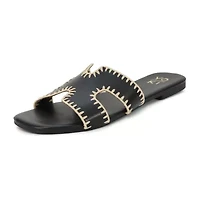 Yoki Womens Essie-29 Flat Sandals
