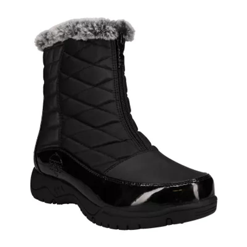 Totes Womens Esther Waterproof Insulated Flat Heel Winter Boots
