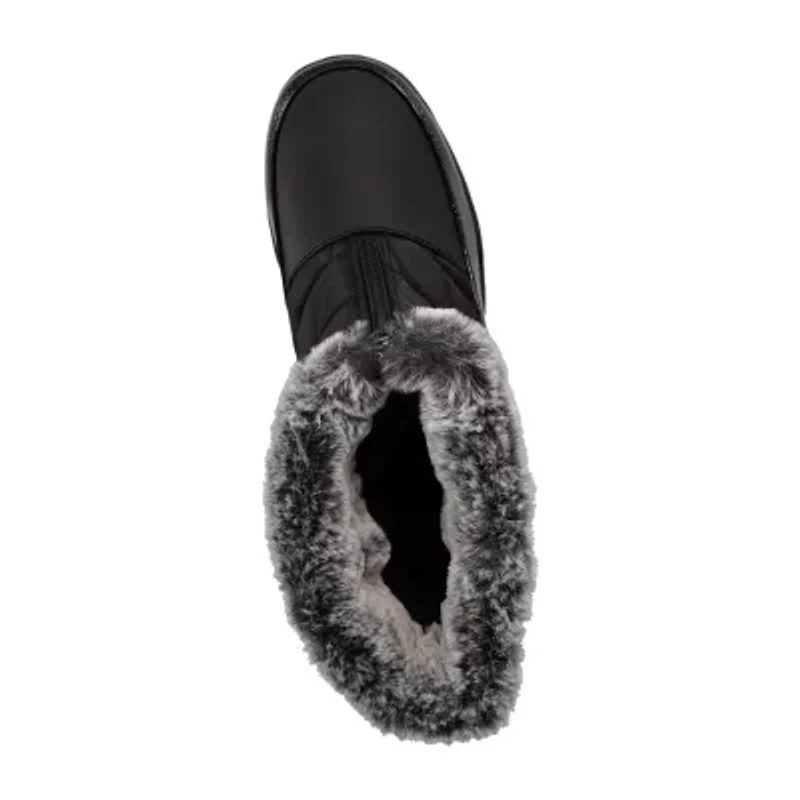 Totes Womens Esther Waterproof Insulated Flat Heel Winter Boots