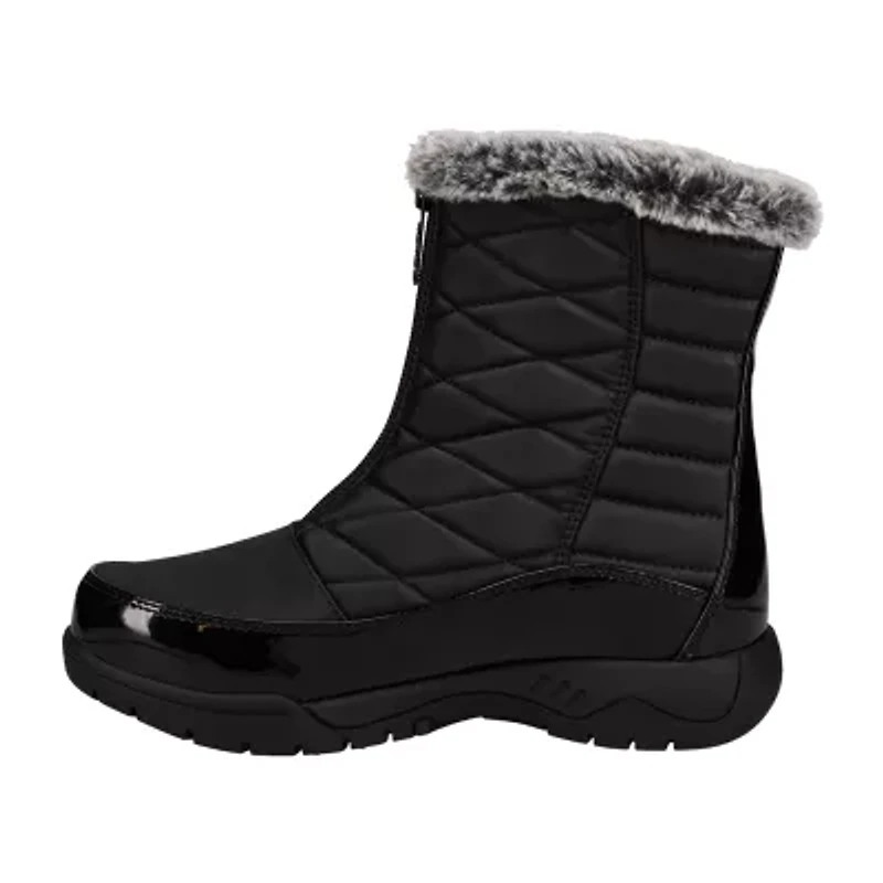 Totes Womens Esther Waterproof Insulated Flat Heel Winter Boots
