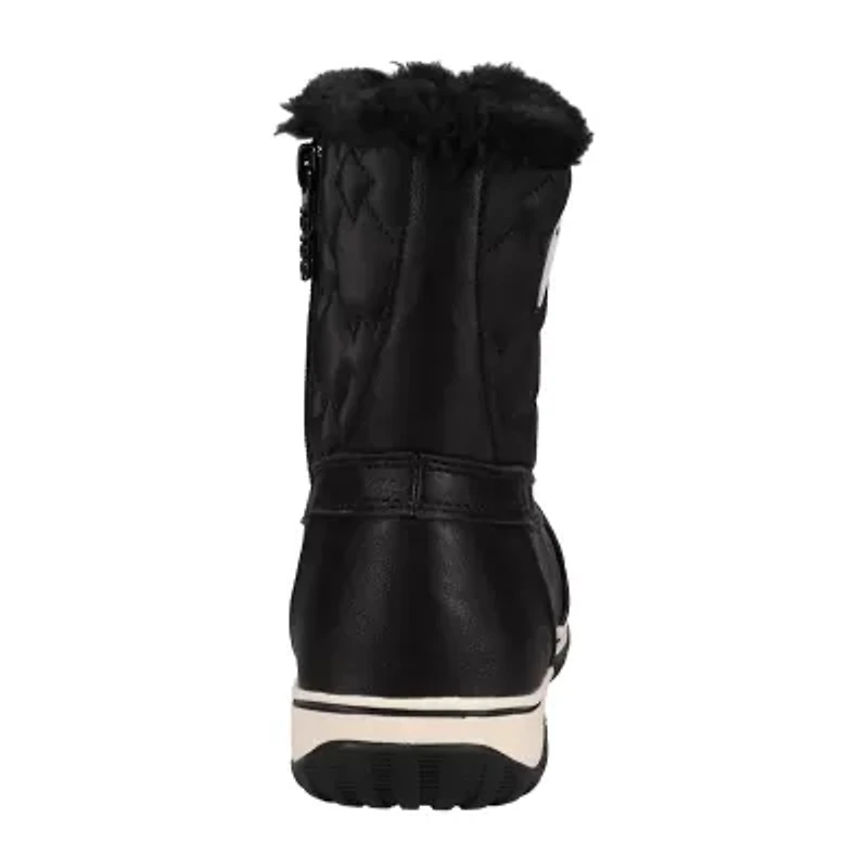 Totes Womens Adrian Waterproof Insulated Flat Heel Winter Boots