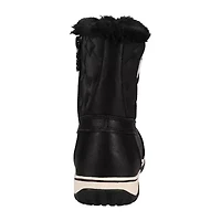 Totes Womens Adrian Waterproof Insulated Flat Heel Winter Boots