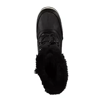 Totes Womens Adrian Waterproof Insulated Flat Heel Winter Boots