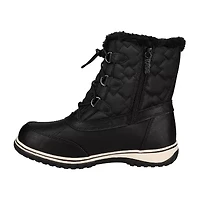 Totes Womens Adrian Waterproof Insulated Flat Heel Winter Boots