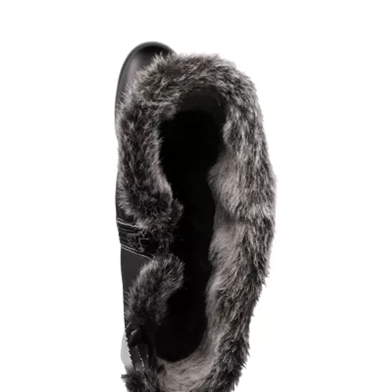 Totes Womens Maryliza Waterproof Insulated Flat Heel Winter Boots