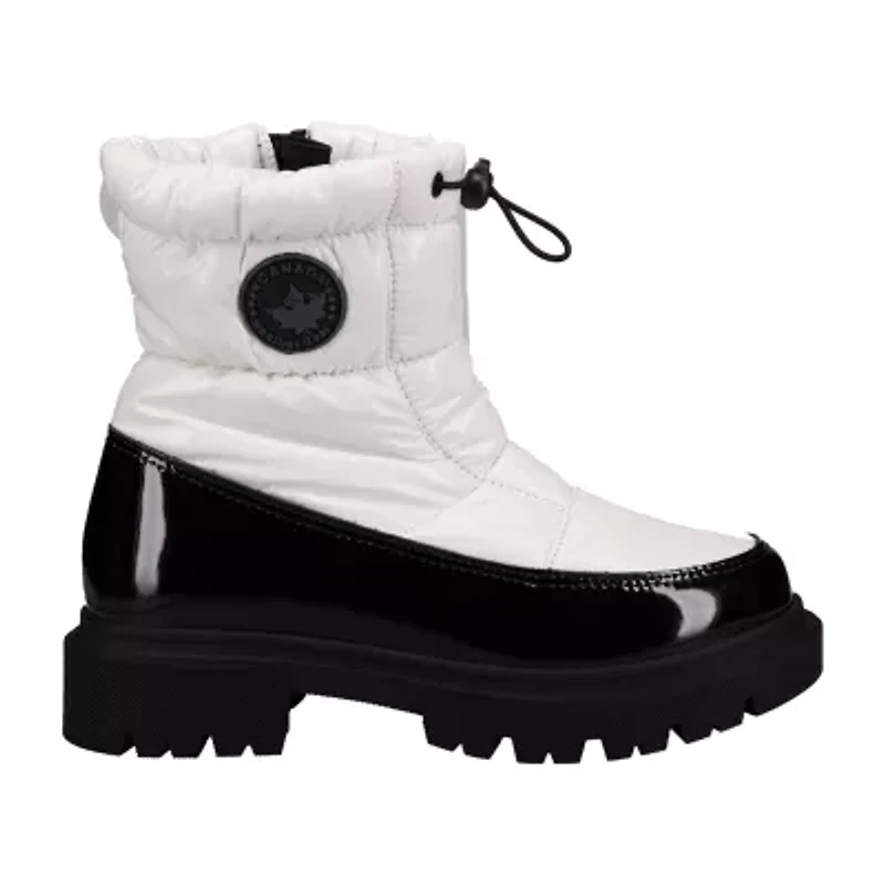 Canada Weather Gear Womens Serrento Waterproof Insulated Flat Heel Winter Boots