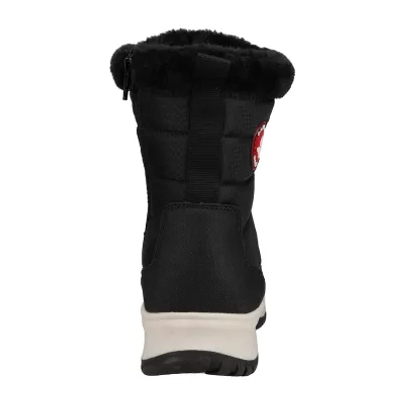 Canada Weather Gear Womens Rhodes Insulated Flat Heel Winter Boots