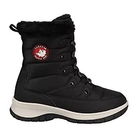 Canada Weather Gear Womens Rhodes Insulated Flat Heel Winter Boots