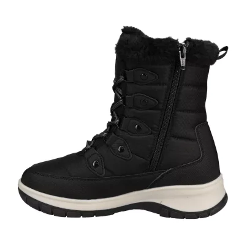 Canada Weather Gear Womens Rhodes Insulated Flat Heel Winter Boots