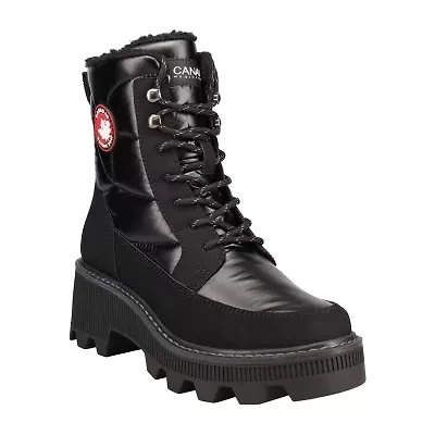 Canada Weather Gear Womens Wilark Insulated Block Heel Winter Boots