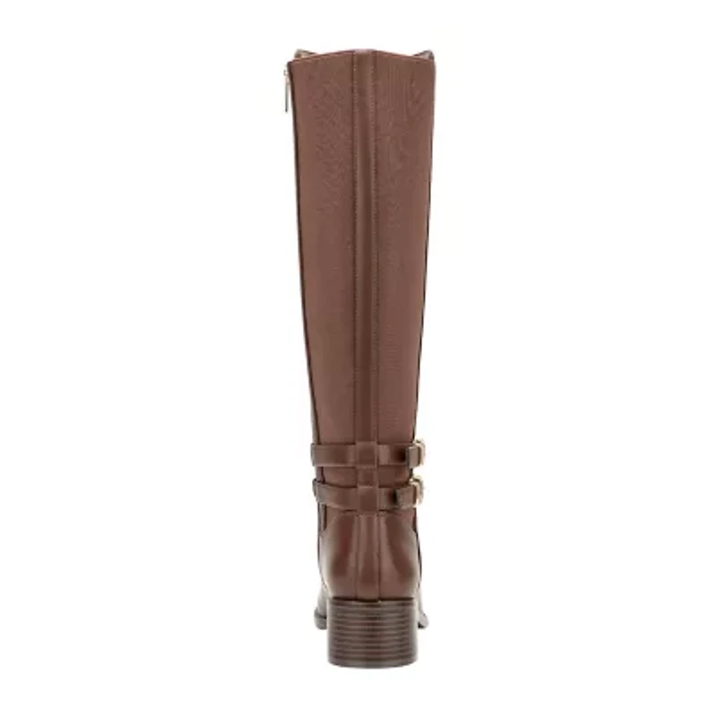 Unisa Womens Waylee Stacked Heel Riding Boots