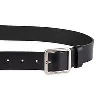 Levi's® Square Centerbar Buckle Casual Belt, Genuine Leather Womens Belt
