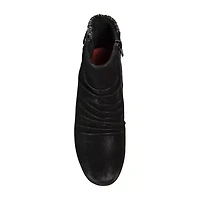 Baretraps Womens Peanut Wedge Heel Booties
