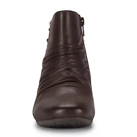 Baretraps Womens Peanut Wedge Heel Booties