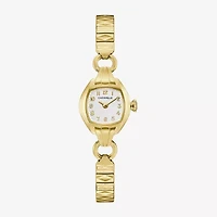 Bulova Womens Gold Tone Stainless Steel Expansion Watch 44l267