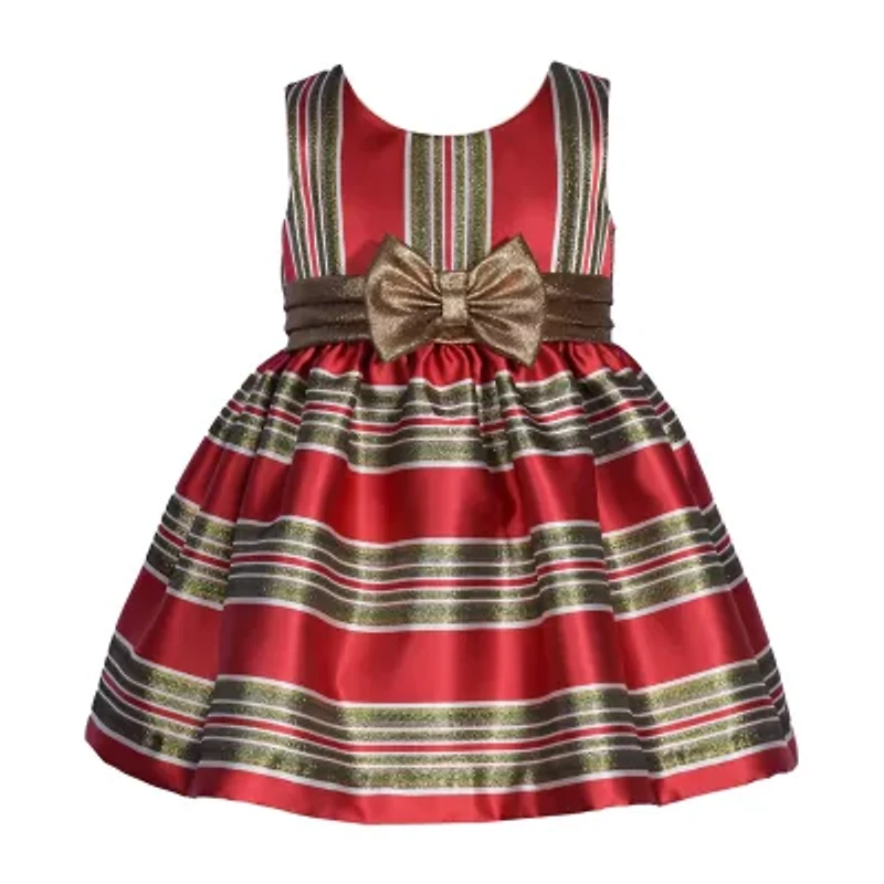 Bonnie Jean Girls Striped Dress Set