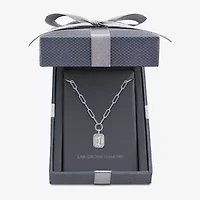 Grown Gorgeous (F, Vs2) Womens 1 3/4 CT. T.W. Lab-Grown Diamond 14K Gold 18 Inch Emerald-cut Pendant Necklace