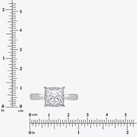 Womens 2 1/7 Ct. T.W. Lab Grown White Diamond 14K Gold Halo Engagement Ring