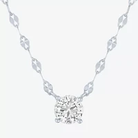 Yes, Please! Womens Lab Created White Sapphire Sterling Silver 2-pc. Jewelry Set
