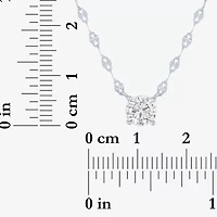 Yes, Please! Womens Lab Created White Sapphire Sterling Silver 2-pc. Jewelry Set