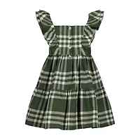 Blueberi Boulevard Little & Big Kid Girls Short Sleeve Flutter Fit + Flare Dress