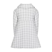 Blueberi Boulevard Little & Big Kid Girls Active Plaid Dress Set