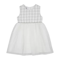Blueberi Boulevard Little & Big Kid Girls Active Plaid Dress Set