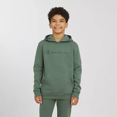 Champion Big Kid Boys Long Sleeve Fleece Active Hoodie