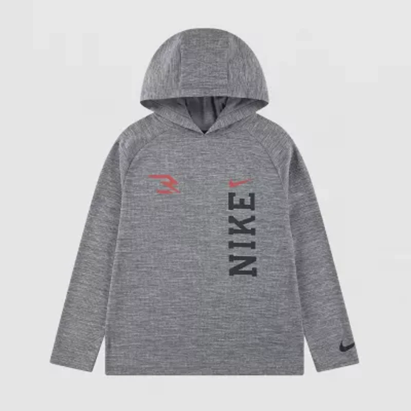 Nike 3BRAND by Russell Wilson Big Kid Boys Long Sleeve Active Hoodie