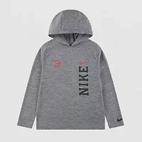 Nike 3BRAND by Russell Wilson Big Kid Boys Long Sleeve Active Hoodie