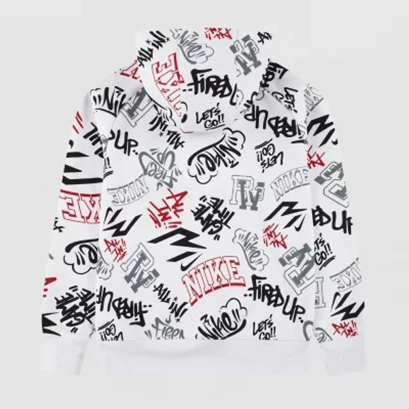 Nike 3BRAND by Russell Wilson Big Kid Boys Long Sleeve Fleece Active Hoodie