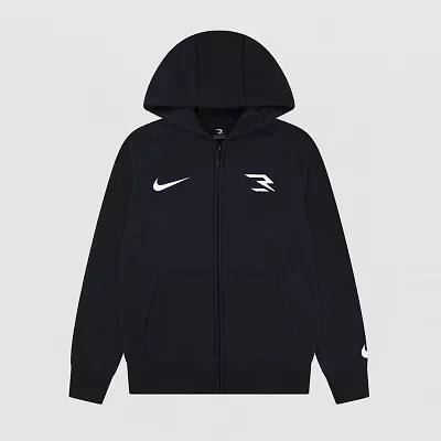 Nike 3BRAND by Russell Wilson Big Kid Boys Long Sleeve Fleece Zipper Active Hoodie