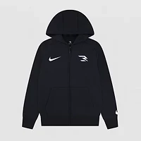Nike 3BRAND by Russell Wilson Big Kid Boys Long Sleeve Fleece Zipper Active Hoodie