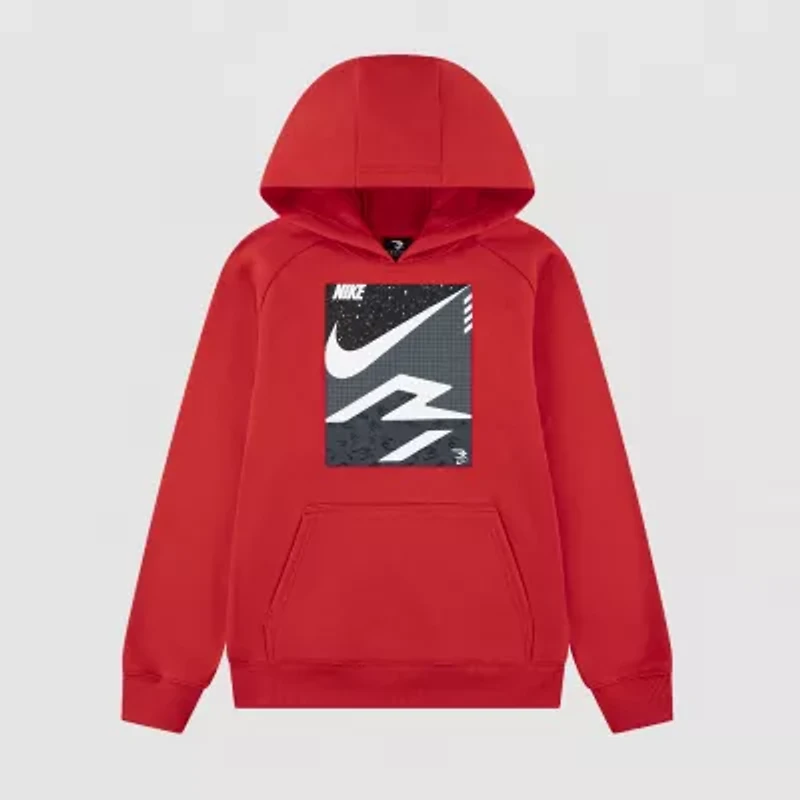 Nike 3BRAND by Russell Wilson Boys Long Sleeve Fleece Active Hoodie